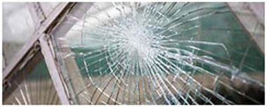 Newton Aycliffe Smashed Glass